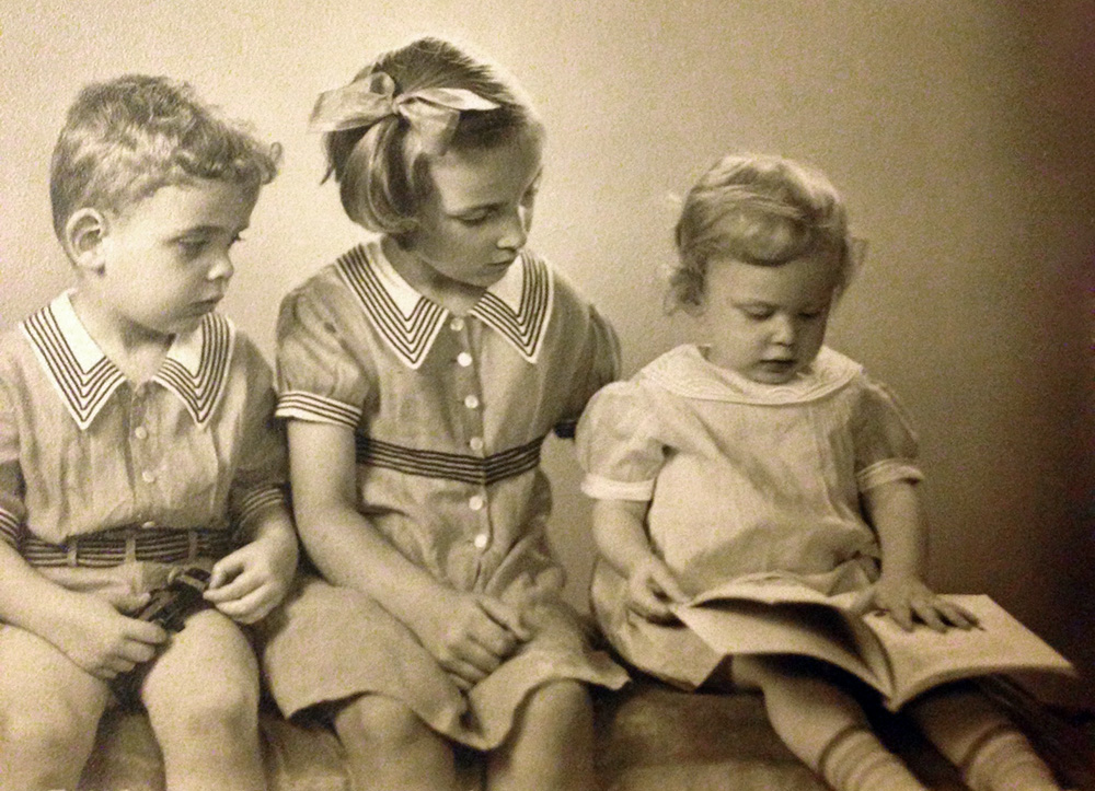 Bill, Mary, and Hannah in 1935. I didn’t come along for another six years. Bill, Mary, and Hannah in 1935. I didn’t come along for another six years.