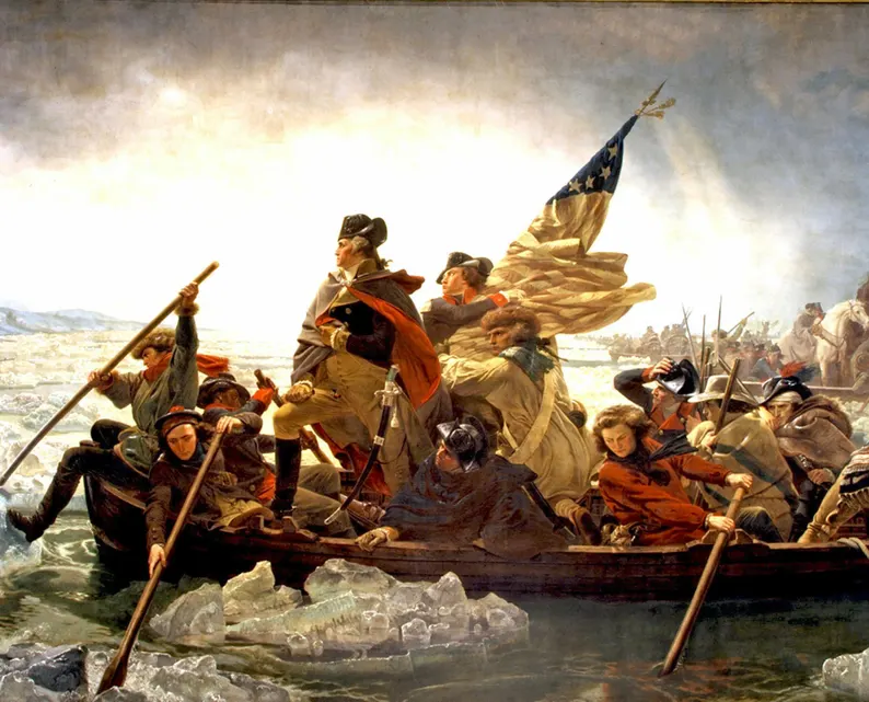 Washington Crossing the Delaware. One of my ancestors watched the crossing from the riverbank. Washington Crossing the Delaware. One of my ancestors watched the crossing from the riverbank.